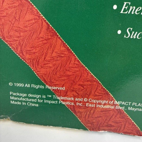 VTG Candy Cane Christmas Silhouette Light Up Holiday Window Decor Lot Of 2 - Picture 14 of 14